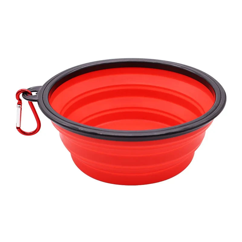 Collapsible Silicone Pet Travel Bowl