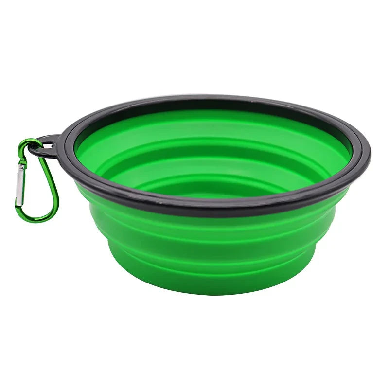 Collapsible Silicone Pet Travel Bowl