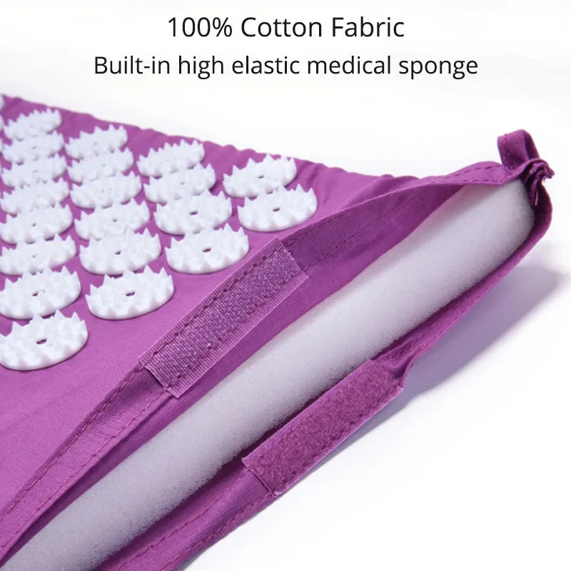 Acupressure Massage Mat And Pillow Set