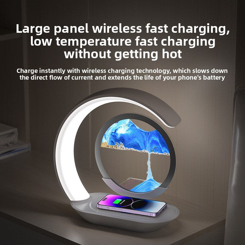 Flow Sand Wireless Charging Night Light