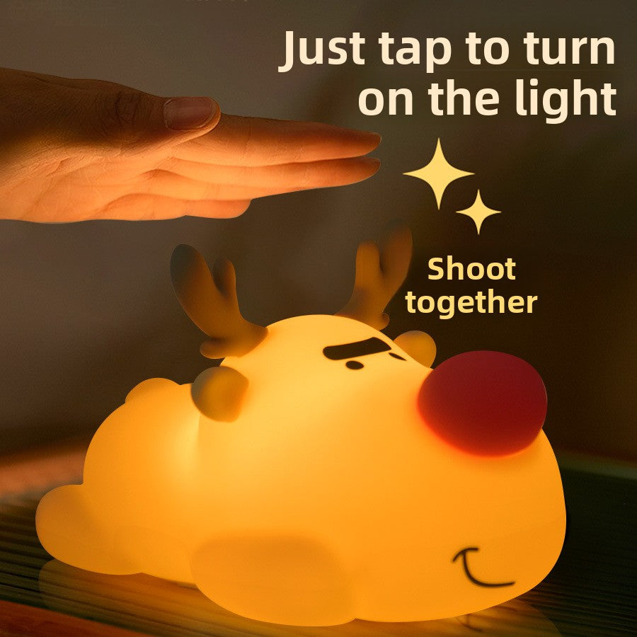 Pumpkin Night Light with Tap Switch